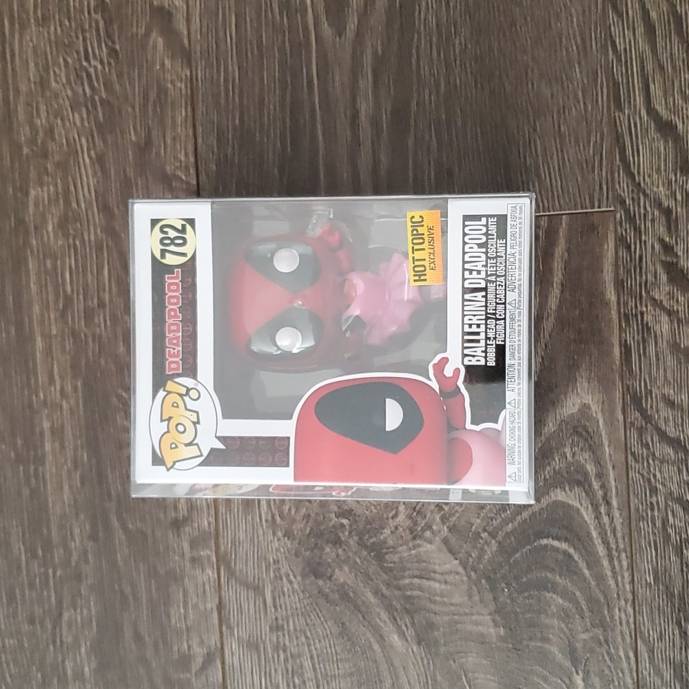 🩰🩰 Ballerina DEADPOOL Hot Topic Exclusive Funko Pop - Marvel NEW